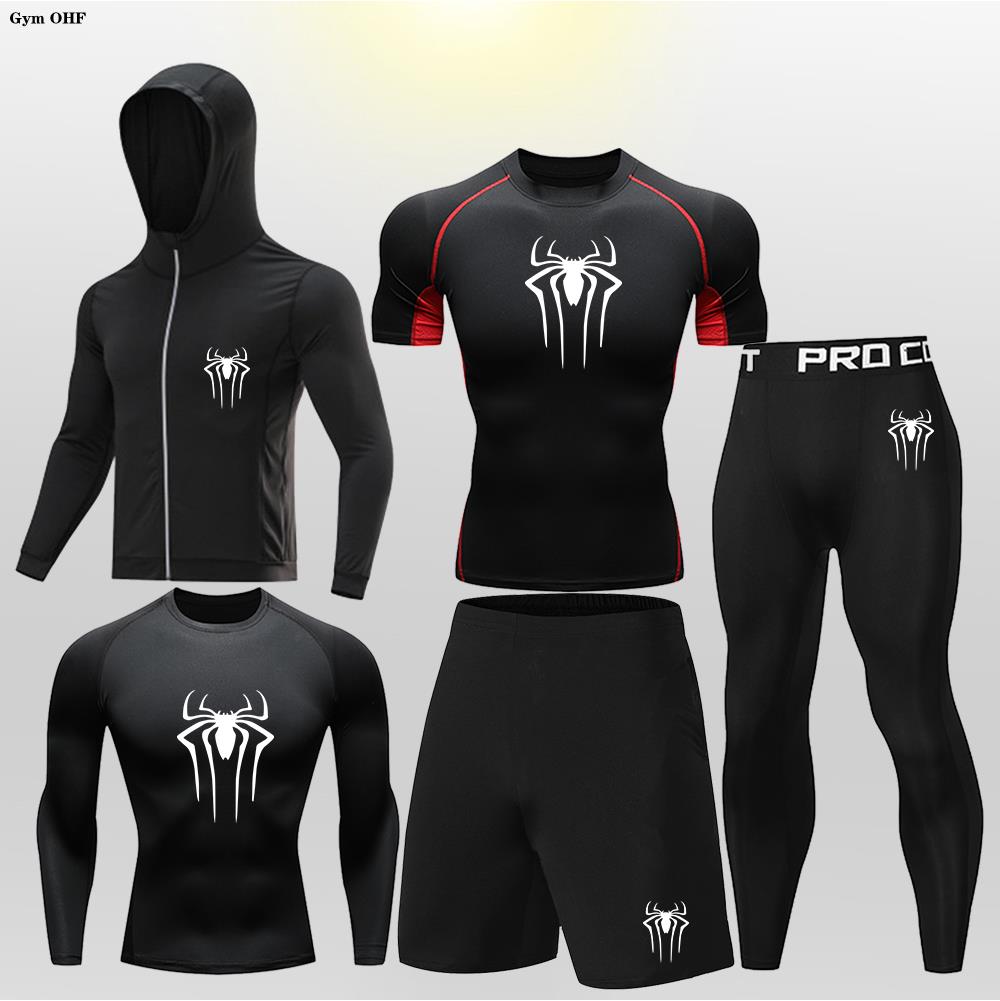 Running Jogging Gear - MMA Boxing Sets Kid's Compression Jerseys