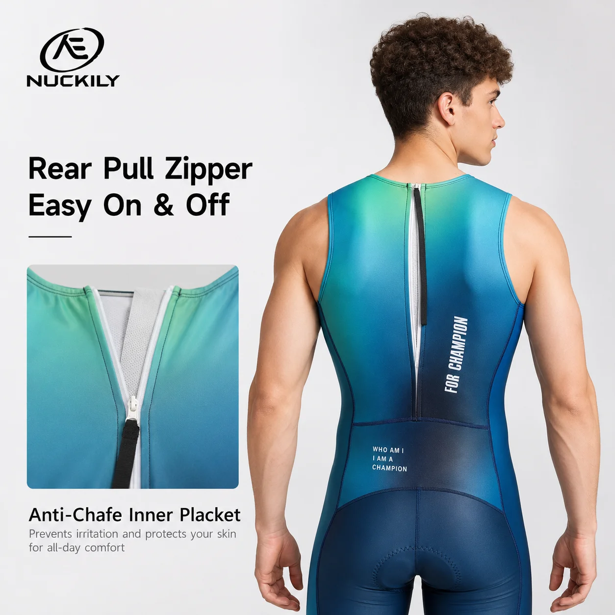 NUCKILY Triathlon Suit Sleevel - Running Gear Long Sleeve review and price