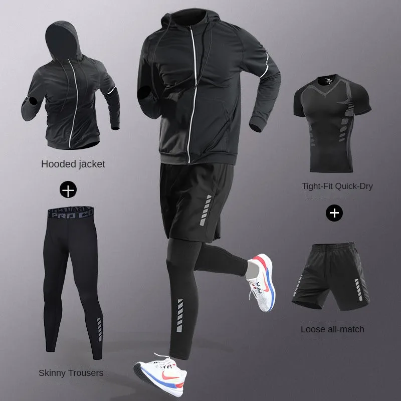 3-7Pcs Men's Ice Fiber Quick-D - Running Jogging Gear review and price
