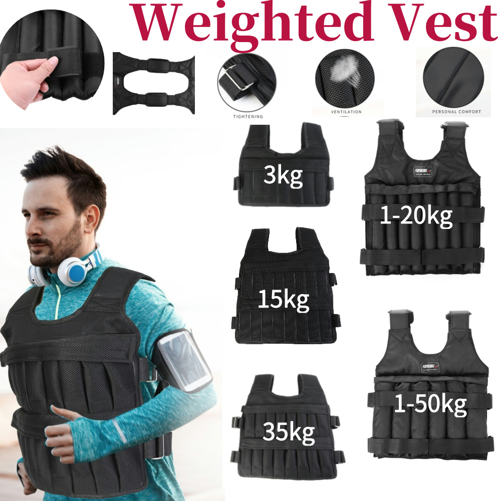 3/15/35kg Workout Weight Jacke - Running Jogging Gear review and price
