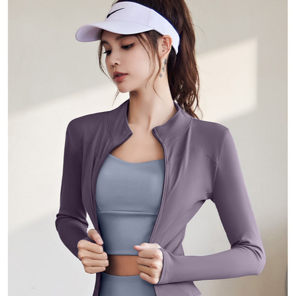 Quick Dry Athletic Yoga Jacket - Running Gear Long Sleeve review and price